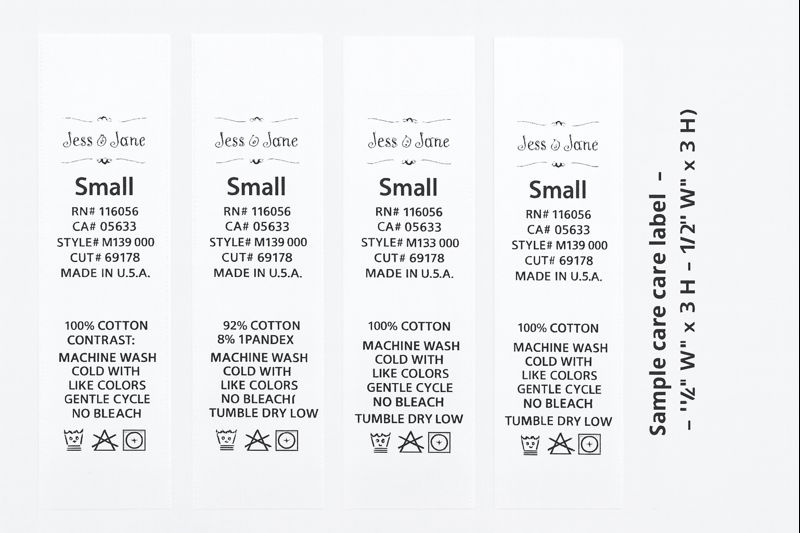What Information Is Required on a Care Label in the&nbsp;U.S.?